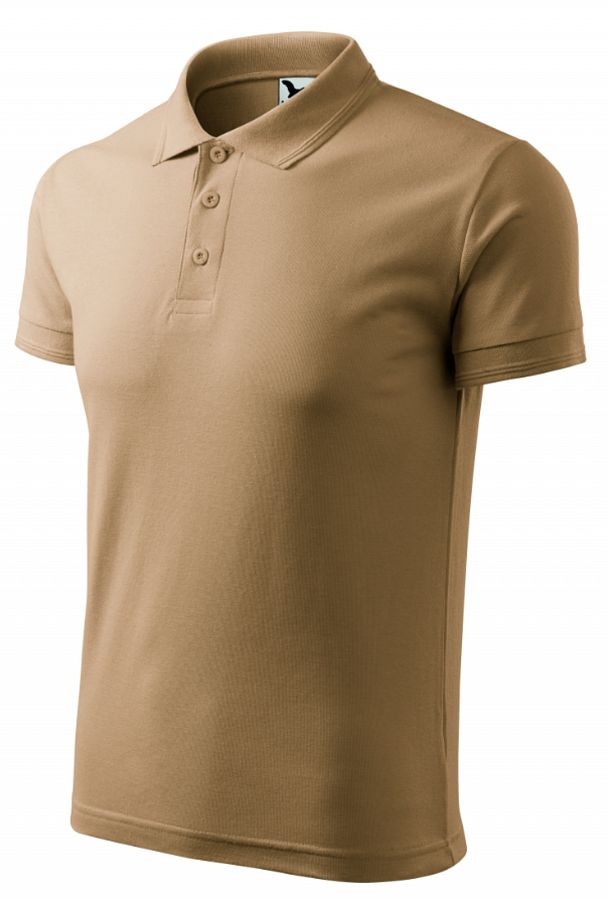 Polokošile pánská Pique 203 písková vel. L - Obrázek Polokošile pánská Pique 203 písková vel. L - Obrázek